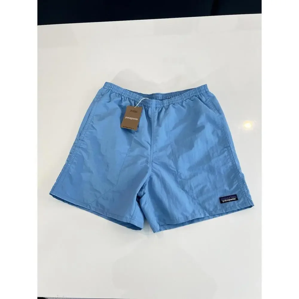 $65 Patagonia Baggies Shorts 5 Inch Lined Light /Dark Blue 57022 Men's Size XL